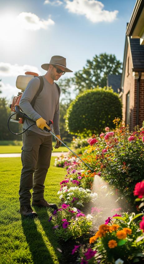 McDuffie Pest Control Van